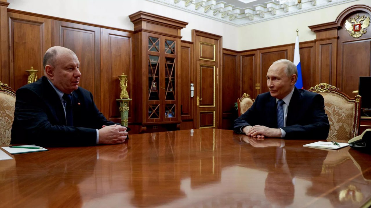 Глава Норникеля Владимир Потанин доложил президенту РФ Владимиру Путину о состоянии рынка металлов и об инициативах Норникеля